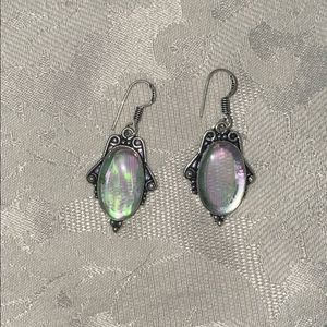 Silver Opalescent women’s dangle‎ earrings